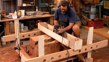 router jig turns stumps  beautiful side tables