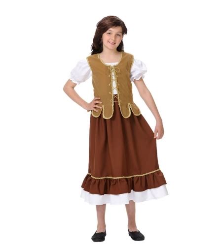 maidservant medieval kids costume   costume store