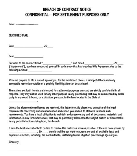 guide  breach  contract demand letter  templates