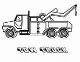 Truck Tow Coloring Pages Tanker Gmc Wheeler Cars Trucks Printable Color Colouring Getcolorings Christmas Print Colorings Getdrawings sketch template