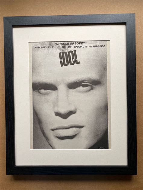 billy idol cradle of love single apz vinyl records and