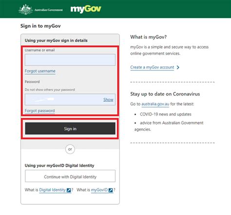 Mygov Help Set Up The Mygov Code Generator App Services Australia