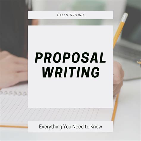 proposal writing