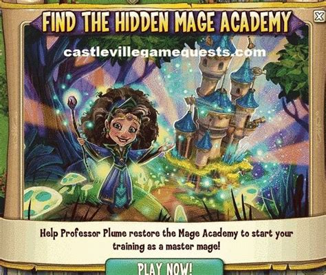 castleville game find hidden mage academy quests mage academy comic book cover