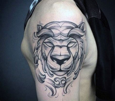 lion tattoos  men  jungle  big cat designs
