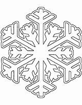 Snowflake Schneeflocke Nieve Copos Snowflakes Malvorlagen Q1 sketch template