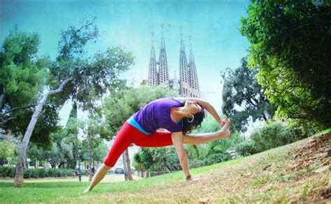 barcelona yoga conference ein trip  die sonne