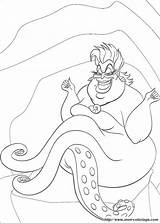 Ursula Little Colorir Meerjungfrau Sirenita Sorciere Mechante Sirenetta Ausmalbilder Arielle Bruxa Sebastian Morgana Sirene Drawing Witch Colorare Colorier Linguado Princesas sketch template