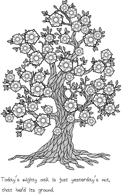 coloring book pages trees tedy printable activities