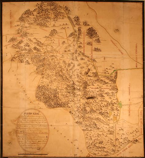 map  provincia de nueva vizcaya chihuahua territorio de mexico mapas antiguos mapas