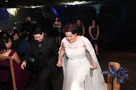 texas aquarium lesbian wedding equally wed modern