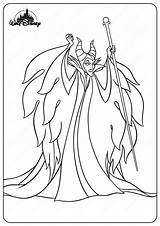 Coloring Pages Maleficent Disney Evil Printable Fairy Queen Whatsapp Tweet Email Popular sketch template