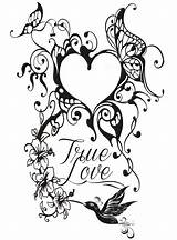 Zum Ausmalen Herz Valentinstag Valentijnsdag Kleurplaten Valentin Tatuaggi Tatuaggio Coloriages Volwassenen Colorar Antistress Quali Scegliere Tatouage Adulti sketch template