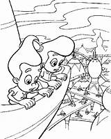 Coloring Pages Jimmy Neutron sketch template