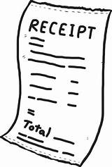 Receipt Receipts Bookkeeping sketch template