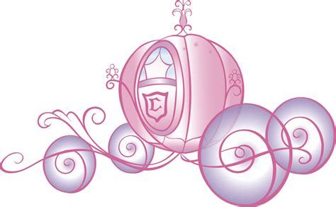 sticker scintillant géant carrosse de princesse disney lestendances fr