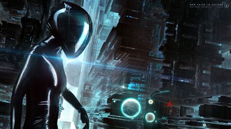 Futuristic Sci Fi Women Females Girls Robot Cyborg Wallpaper