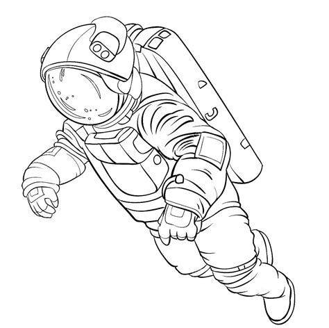 astronaut printable