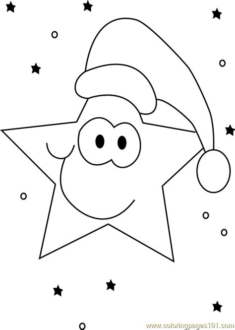 christmas star coloring page  christmas cartoons coloring pages