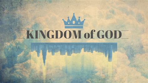 kingdom  god community  hope