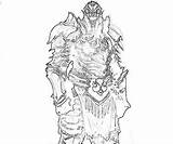 Coloring Diablo Pages Iii Follower Printable Barbarian 1kb 334px sketch template