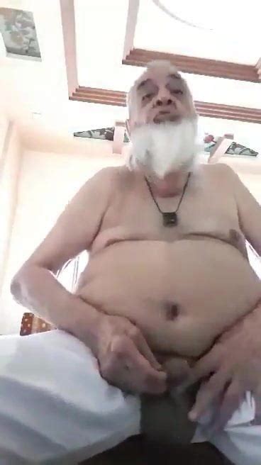 Pakistani Chubby Grandpa Showing Off His Cock Gay Porn 1a