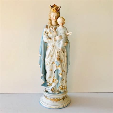 heilige maria met kindje jezus porselein catawiki