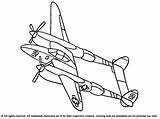 Coloring Pages Airplane Kids Choose Board Propeller Printable sketch template