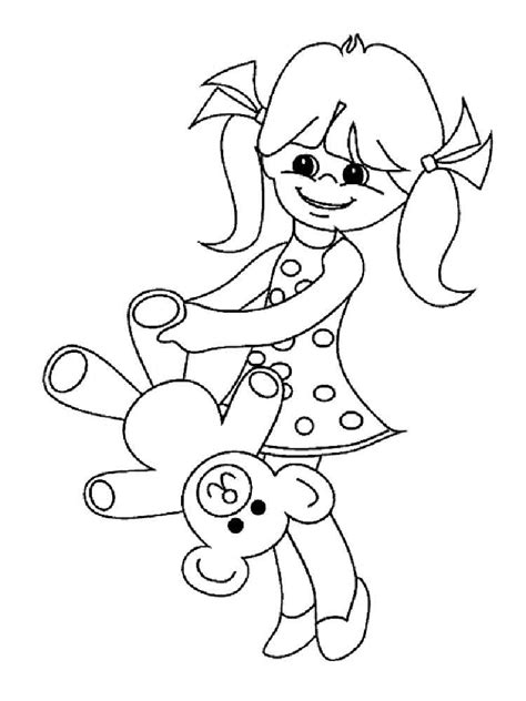 girl coloring pages    print