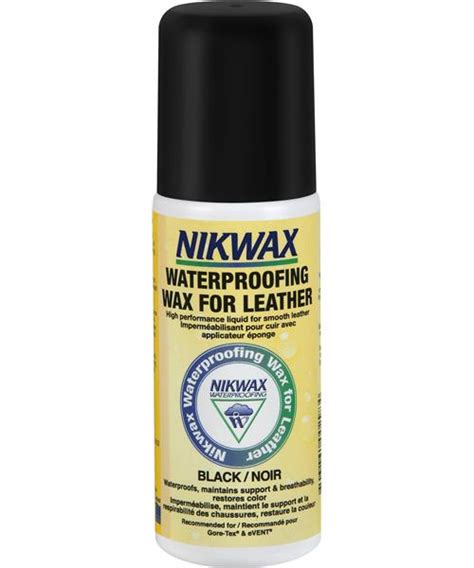 nikwax waterproofing waterproofing wax for leather 4 2oz 125ml black