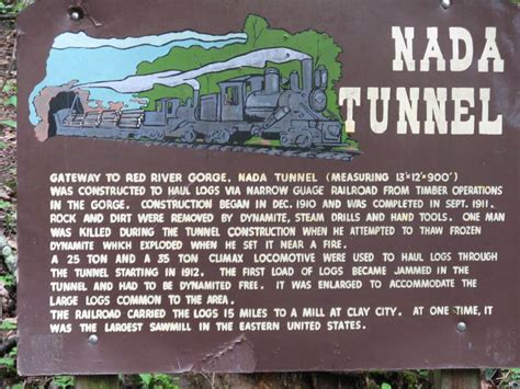 nada tunnel gateway to red river gorge it really is a beautiful road~trip with images red