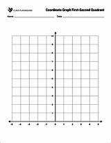 Quadrant Graph Second Coordinate sketch template