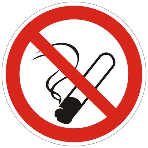 verbotszeichen rauchen verboten nach bgv  sqs