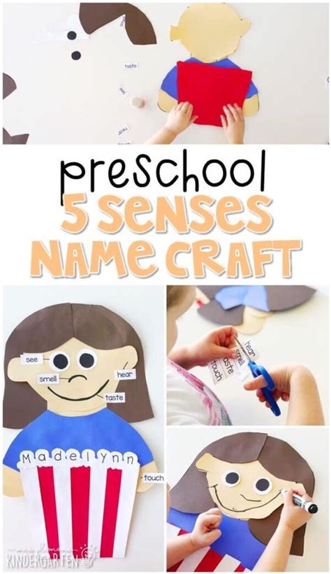 arts  crafts activities   senses preschool theme