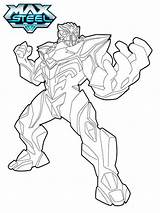 Steel Max Coloring Pages Dredd Miles Hellokids Four Man Boys Choose Maxsteel Cartoon Sheets Print Board sketch template