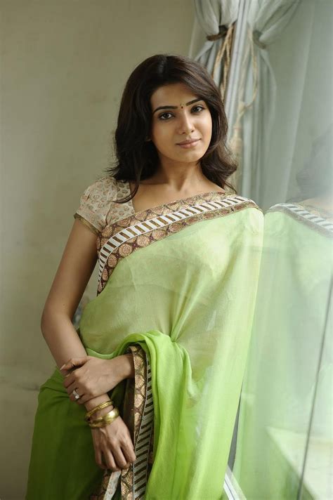 tollywood top actress samantha in saree images ~ funkyxone
