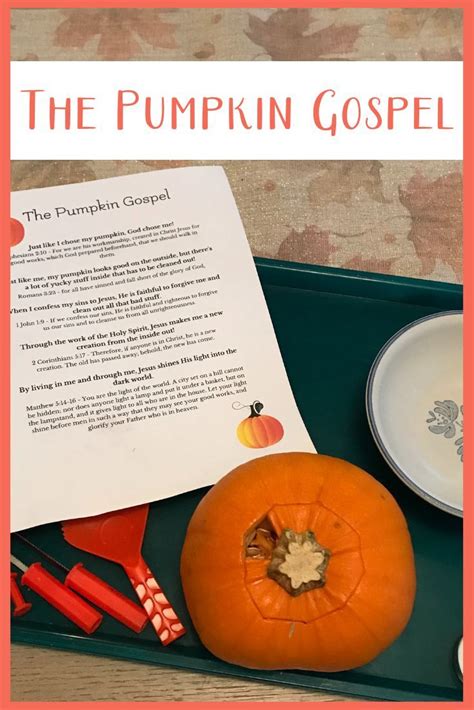 pumpkin gospel printable