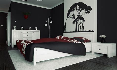 elegance  white  black bedroom ideas    apply