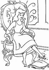 Cenusareasa Colorat Planse Fise Pantoful Desene Printese Probat Povesti Printesa Printesele Urmasii Dacilor Clopotel sketch template