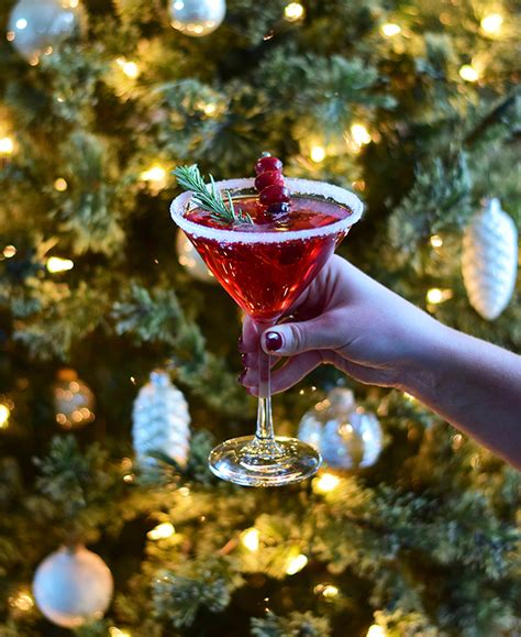 easy holiday cocktail recipe sophisticated whimsy