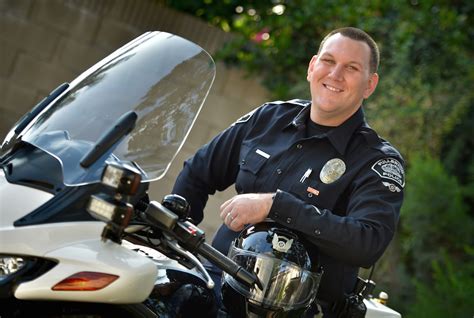 Behind The Badge For Fullerton Motor Officer It’s All