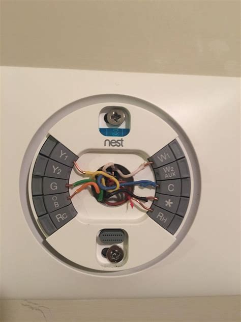 instalacion del termostato nest de tercera generacion del termostato  trane weathertron