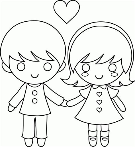 coloring pages boy  girl coloring pages enchanting coloring