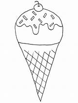 Ice Cream Coloring Cone Waffle Icecream Color Pencil Sundae Drawing Snow Everybody Pages Printable Sheet Print Bowl Getcolorings Kids Getdrawings sketch template