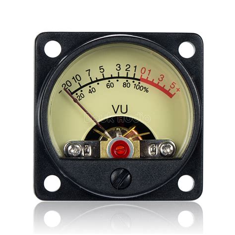 high precision audio panel vu meter power amplifier db sound level meter header  ebay