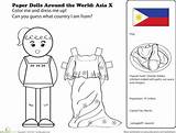 Filipino Wika Buwan Geography Countries sketch template