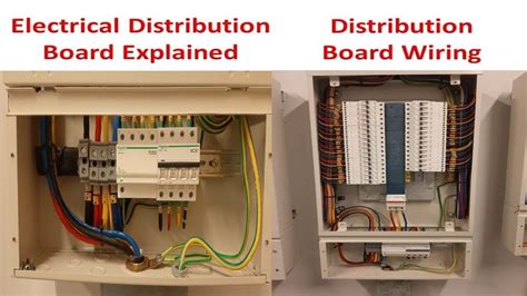 electrical distribution board explained distribution board wiring electrical distribution