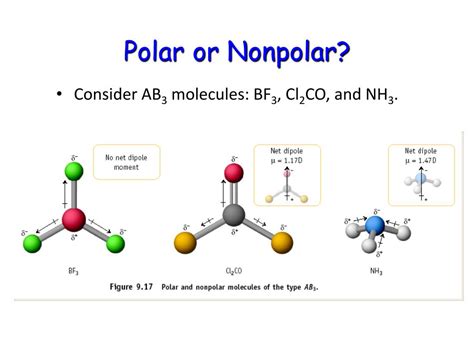 molecules    compounds polar  nonpolar