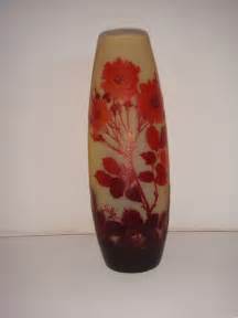 Emile Gallé Cameo Glass Vase With Acid Etched Roses Catawiki