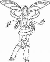 Winx Lovix Enchantix Colorea Malvorlagen Sirenix Shines sketch template